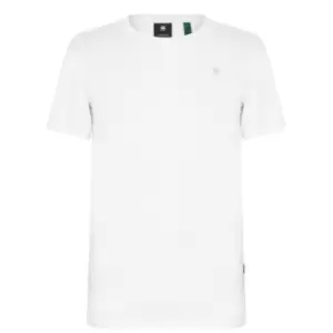 G Star Gstar Base T Shirt - White