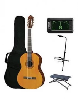 Yamaha C40 Classical Guitar Performance Pack With Free Online Music Lessons