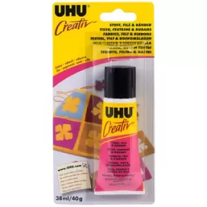 UHU 3-62932 Creativ' Fabrics Glue 40g
