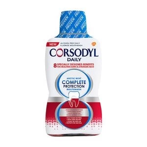 Corsodyl Daily Arctic Mint Complete Protection Mouthwash 500ml