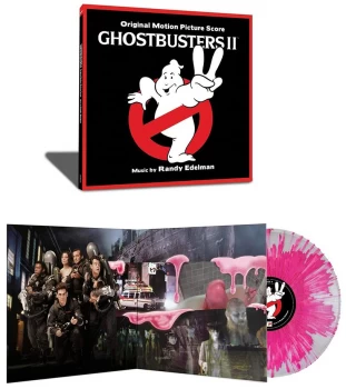 Ghostbusters Ghostbusters II - Original Motion Picture Score LP splattered