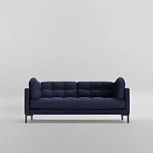 Swoon Landau House Weave 2 Seater Sofa - 2 Seater - Navy