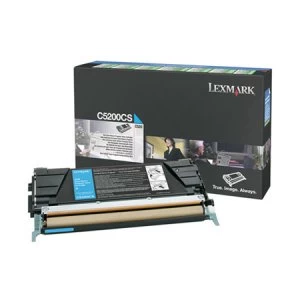 Lexmark C5200CS Cyan Laser Toner Ink Cartridge