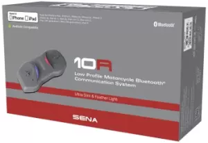 Sena 10R Bluetooth Communication System Single Pack, black, black, Size One Size