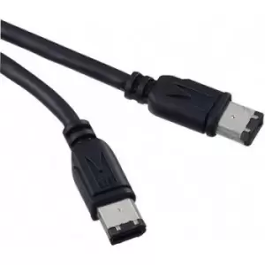 Digitus FireWire Cable [1x Firewire (400) plug 6-pin - 1x Firewire (400) plug 6-pin] 3m Black