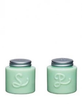 Kitchencraft Milk Glass Salt And Pepper Shakers