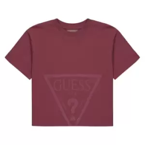 Guess Girl's Active T Shirt - Purple