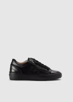 Android Homme Mens Venice Leather Trainers In Black Camo