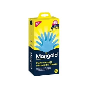 Marigold Latex Free Disposable Gloves 40 pack
