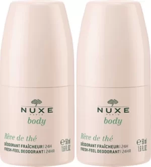 Nuxe Body Reve de the Fresh-Feel Deodorant Duo 2 x 50ml