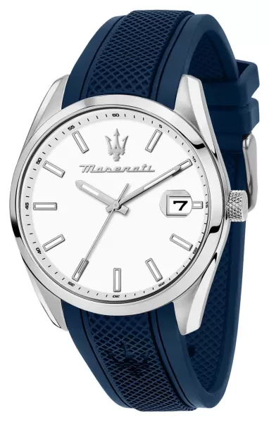 Maserati R8851151007 Attrazione (43mm) White dial / Blue Watch