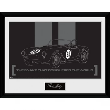Shelby - Line Art Car Collector Print