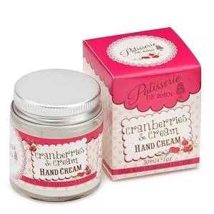 Patisserie de Bain Cranberry and Cream Hand Cream Jar 30ml