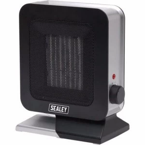 Sealey 1.4kW Ceramic Fan Heater With Thermostat
