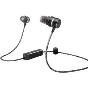 Hama Pure Passion Bluetooth Headphones In-Ear Microphone Dual Speakers Black