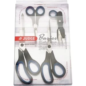 Judge Essentials Scissors Set 4