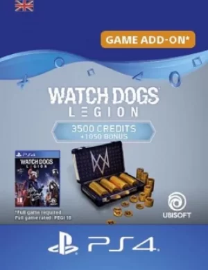 Watch Dogs Legion 4550 Credits Pack PS4
