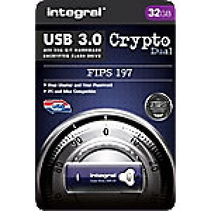 Integral Crypto Dual 32GB USB Flash Drive