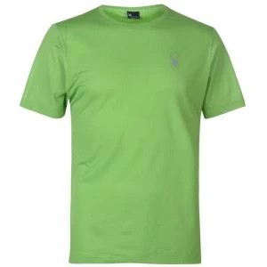Spyder Alpine T Shirt Mens - Green/Black