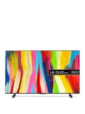 LG 42" OLED42C24LA Smart 4K Ultra HD OLED TV