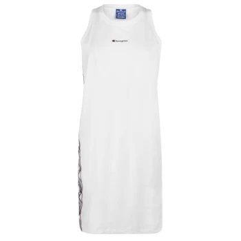 Champion Sleeveless Tape Dress - White