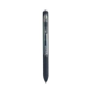 Paper Mate InkJoy Retractable Gel Pen 0.7mm Tip Width 0.35mm Line Width Black Pack of 12 Pens