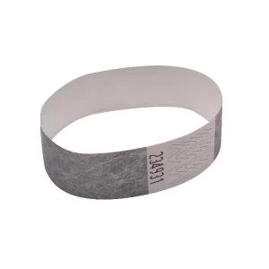 Announce Wrist Band 19mm Silver Pack of 1000 AA01838