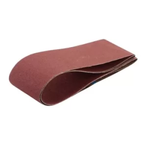 Draper Cloth Sanding Belt, 152 x 2010mm, 80 Grit (Pack of 2)