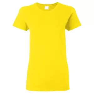 Gildan Ladies/Womens Heavy Cotton Missy Fit Short Sleeve T-Shirt (S) (Daisy)
