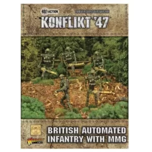 British Automated Infantry with MMG box set