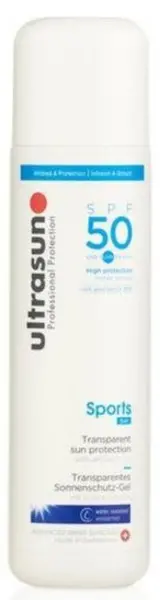Ultrasun Sports Transparent Sun Protection Gel SPF50 200ml