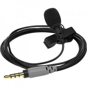 Clip Mobile phone microphone RODE Microphones SmartLav+ Transfer type:Corded incl. clip, incl. pop filter