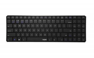 Rapoo E9100M Wireless Keyboard - Black