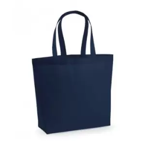 Premium Cotton Maxi Tote Bag (One Size) (French Navy) - Westford Mill