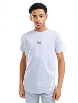Boys, Rascal Flection Tape T-Shirt - Light Grey, Light Grey, Size XS, 7-8 Years