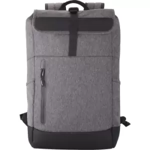 Clique Melange Roll Up Backpack (One Size) (Anthracite Melange)