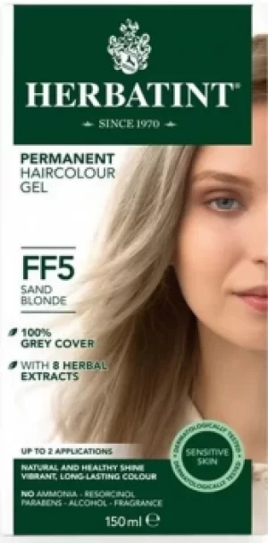 Herbatint Sand Blonde Ammonia Free Hair Colour FF5 150ml