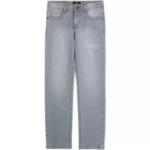 Boss Topstitched slim-fit jeans - Grey