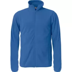 Clique Mens Basic Microfleece Fleece Jacket (M) (Royal Blue)
