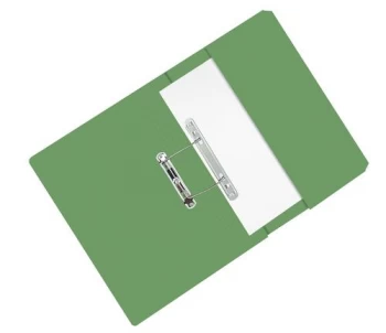 Pocket Transfer File Manilla Foolscap 285gsm Green - Pack of 25