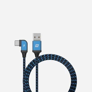 Momax PLAY DA15B USB Type-C to USB Cable (1.2m) - Blue
