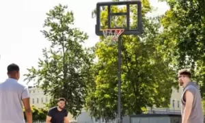 HomCom Portable Free-Standing Basketball Hoop Stand