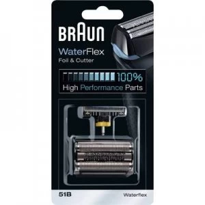 Braun 51B Kombipack 8000 Foil and cutter Black 1 Set