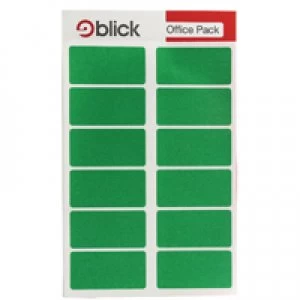 Blick Green Labels in Office Packs Pack of 320 RS019558