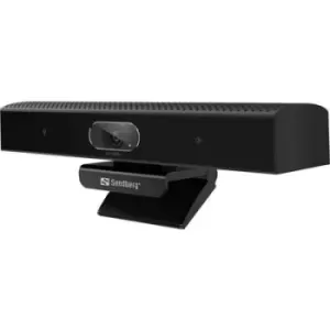 Sandberg All-in-One ConfCam 1080P HD Full HD webcam 1920 x 1080 Pixel Clip mount