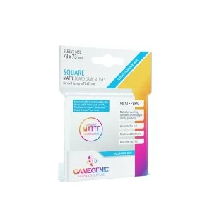 Gamegenic MATTE Square Sized 73 x 73mm - 50 Sleeves