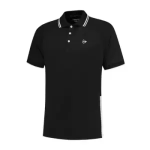 Dunlop Club Polo Shirt Mens - Black