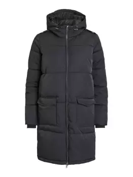 OBJECT COLLECTORS ITEM Hooded Quilted Coat Women Black