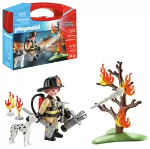 Playmobil 70310 Fire Rescue Small Carry Case
