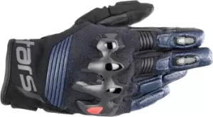 Alpinestars Halo Motorcycle Gloves, black-blue, Size XL, black-blue, Size XL